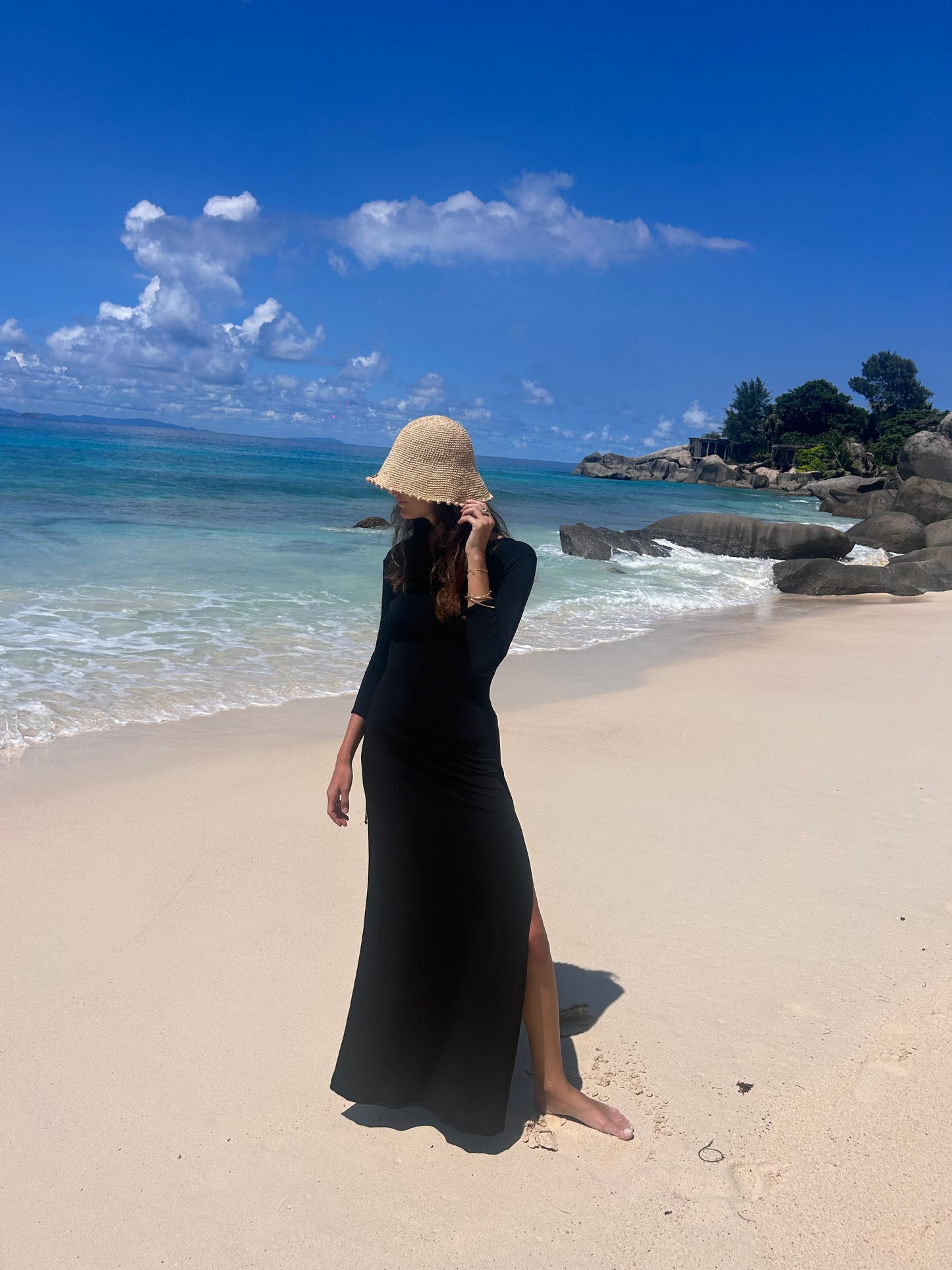 AYANA DRESS  BLACK