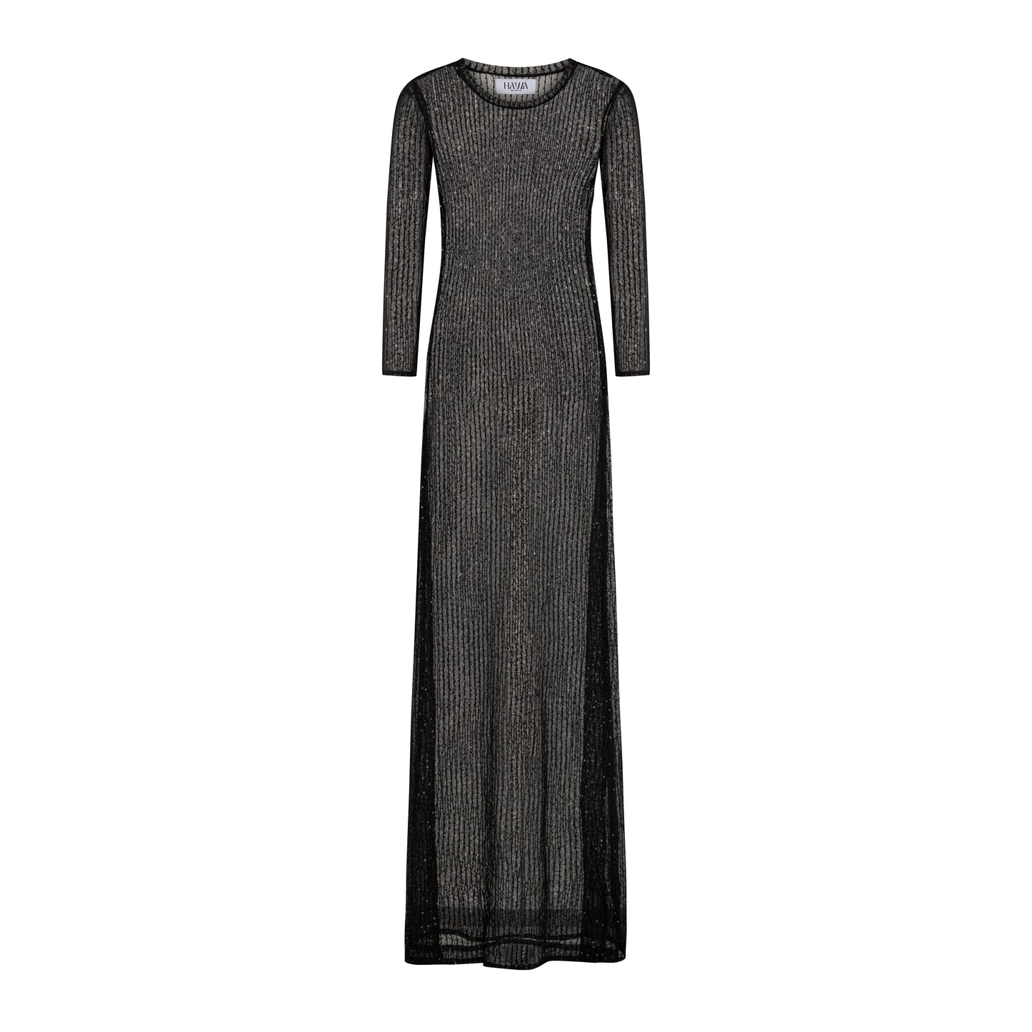 AYANA DRESS Black See Through