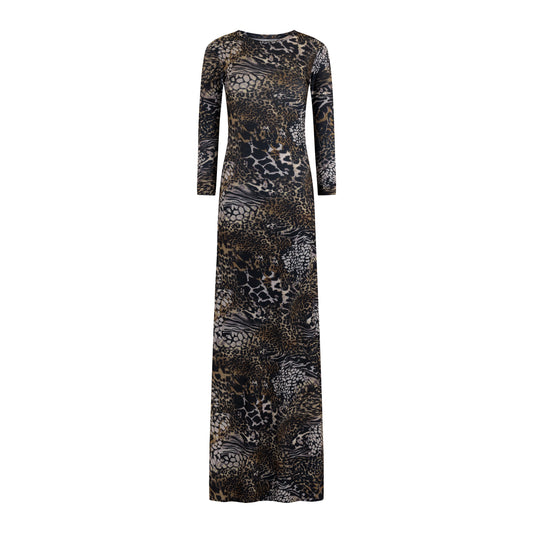 MAHA DRESS ANIMALIER