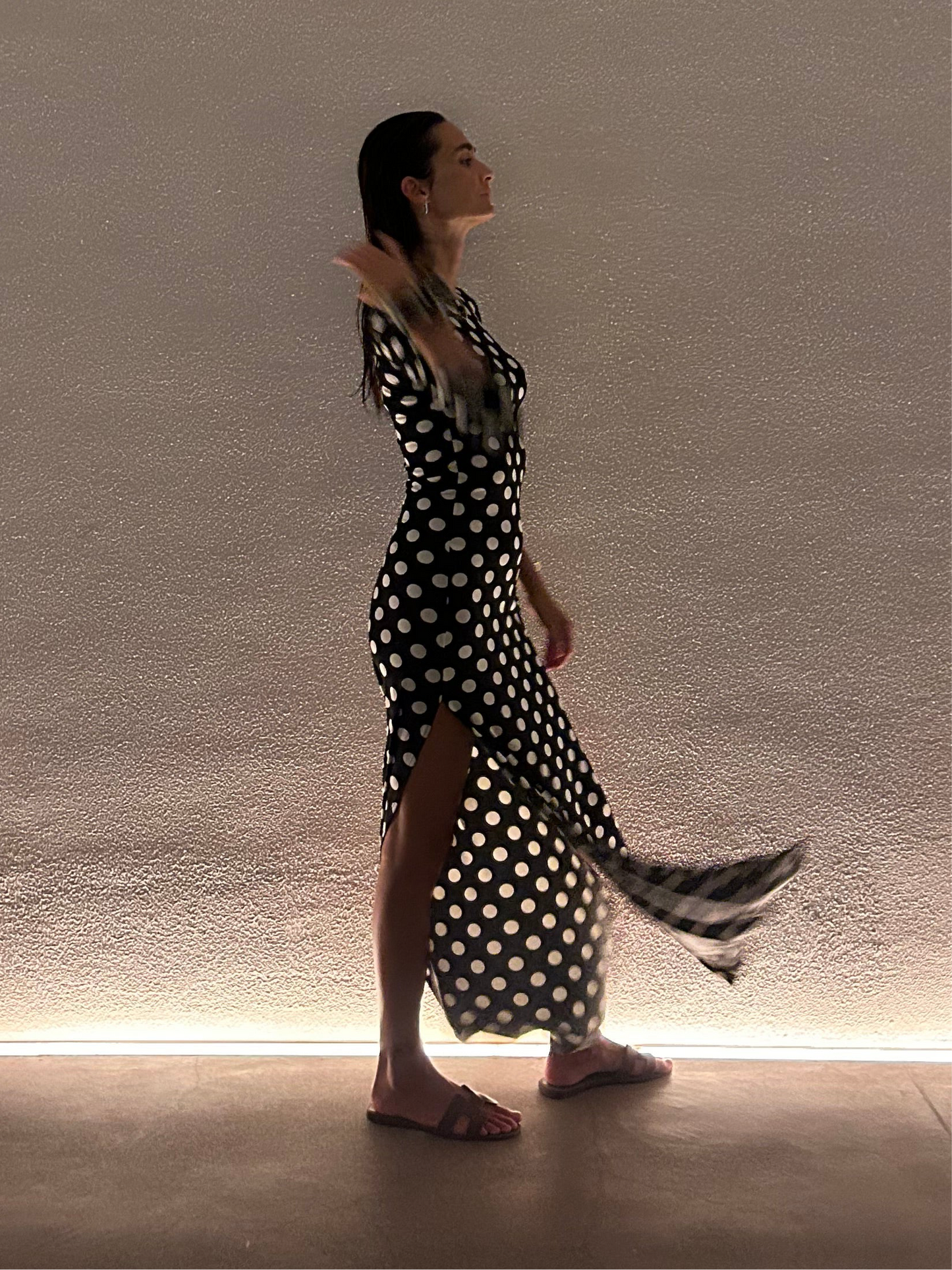 Ayana Dress Pois Grandi