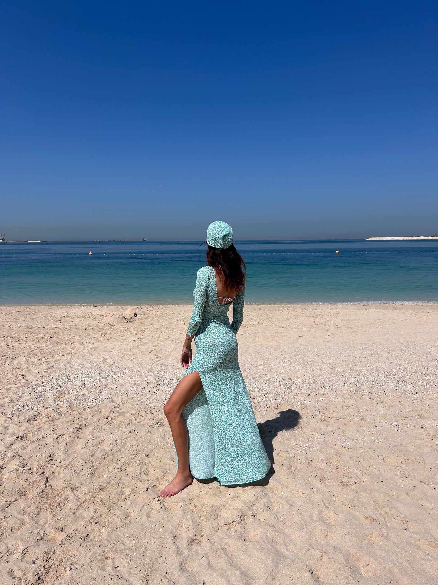 Maha Dress Green Lily