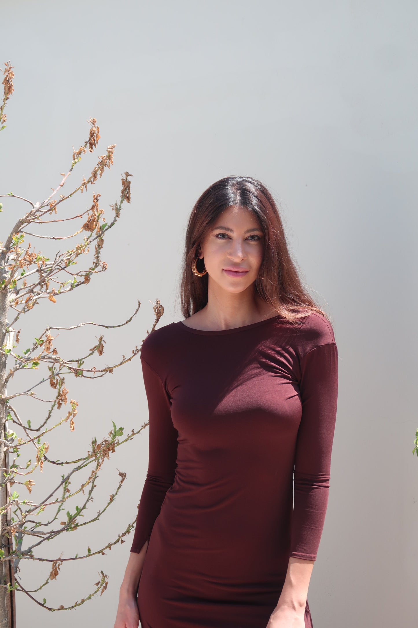 AYANA DRESS MOCHA
