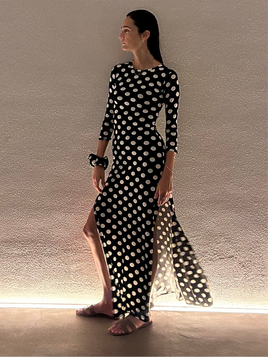 Ayana Dress Pois Grandi