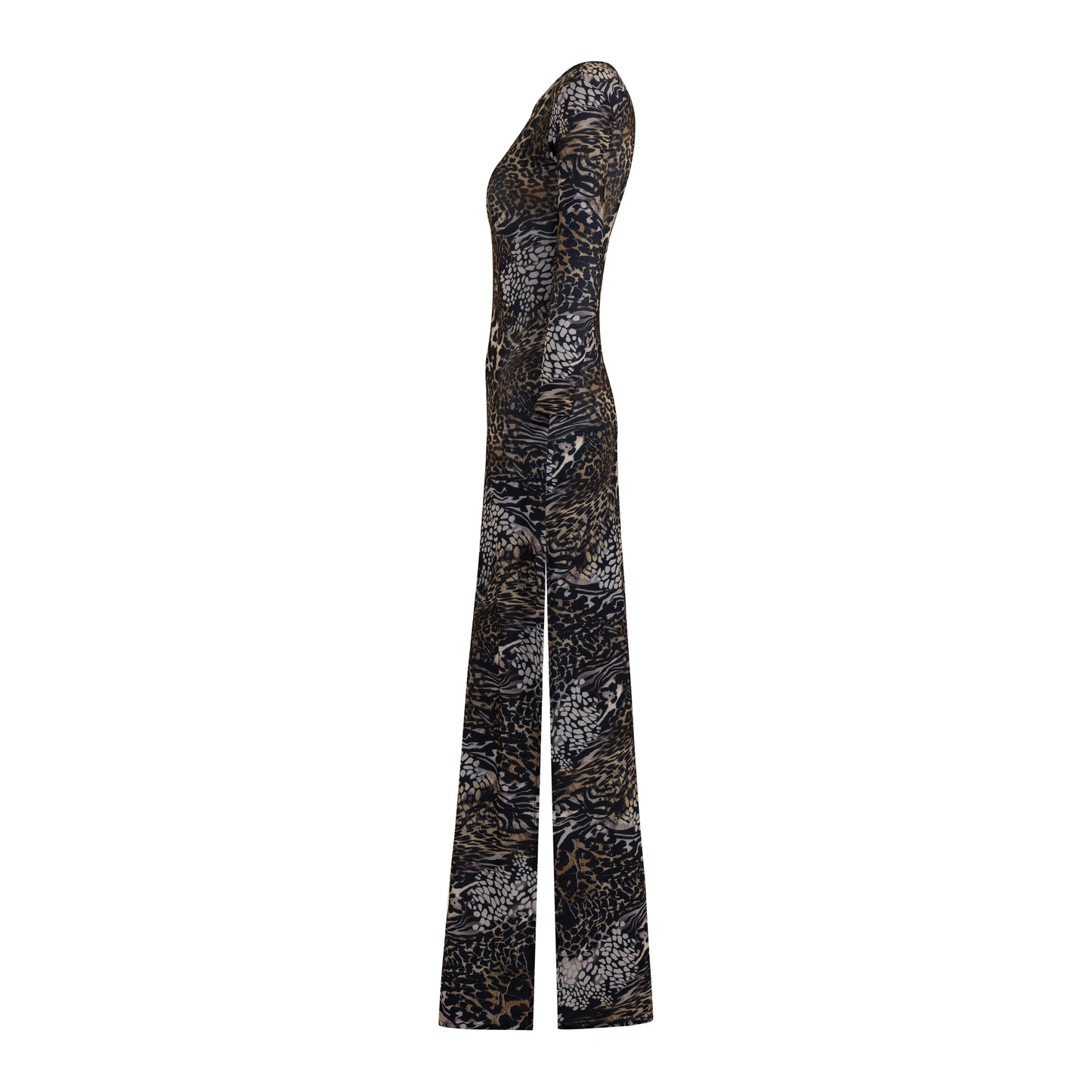 AYANA DRESS ANIMALIER