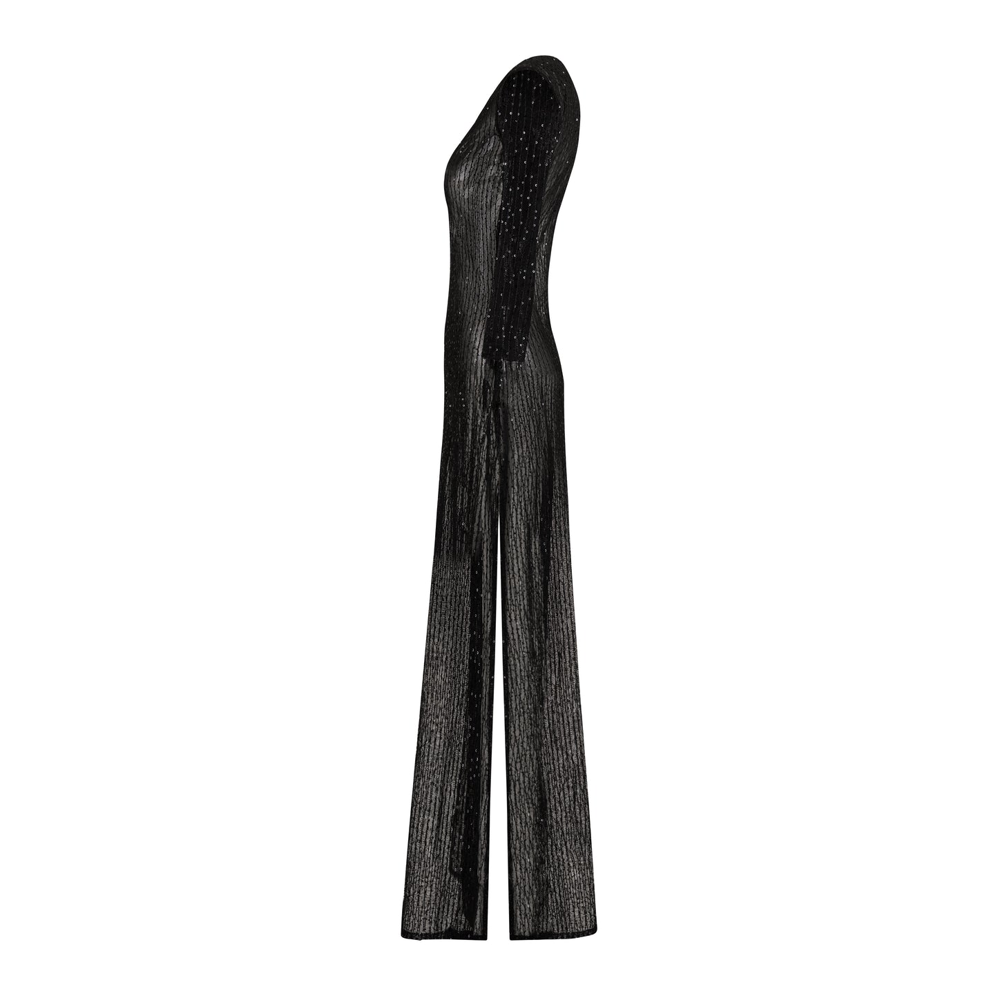 AYANA DRESS Black See Through