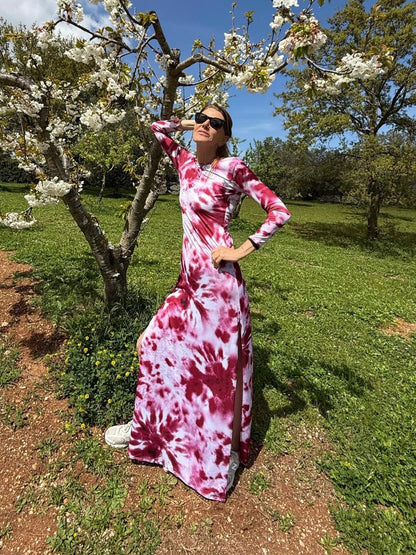 MAHA DRESS TIE DYE AMARENA