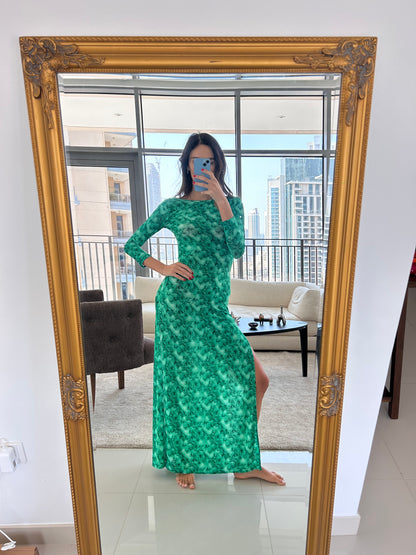 Maha Dress Green