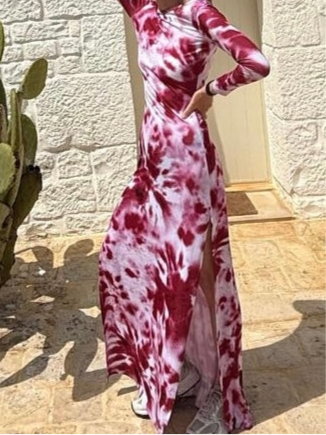 HAYANA DRESS TIE DYE AMARENA