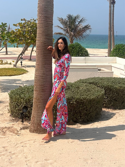 HAYANA DRESS MULTICOLOR