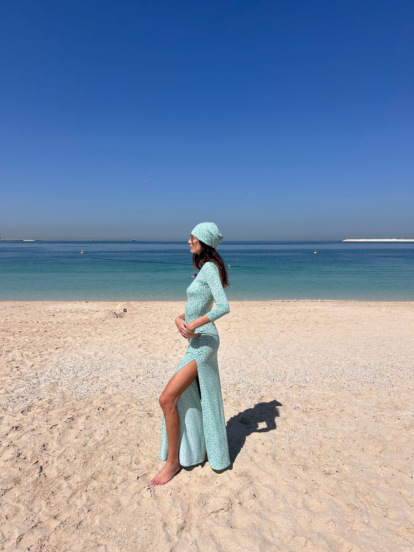 Maha Dress Green Lily