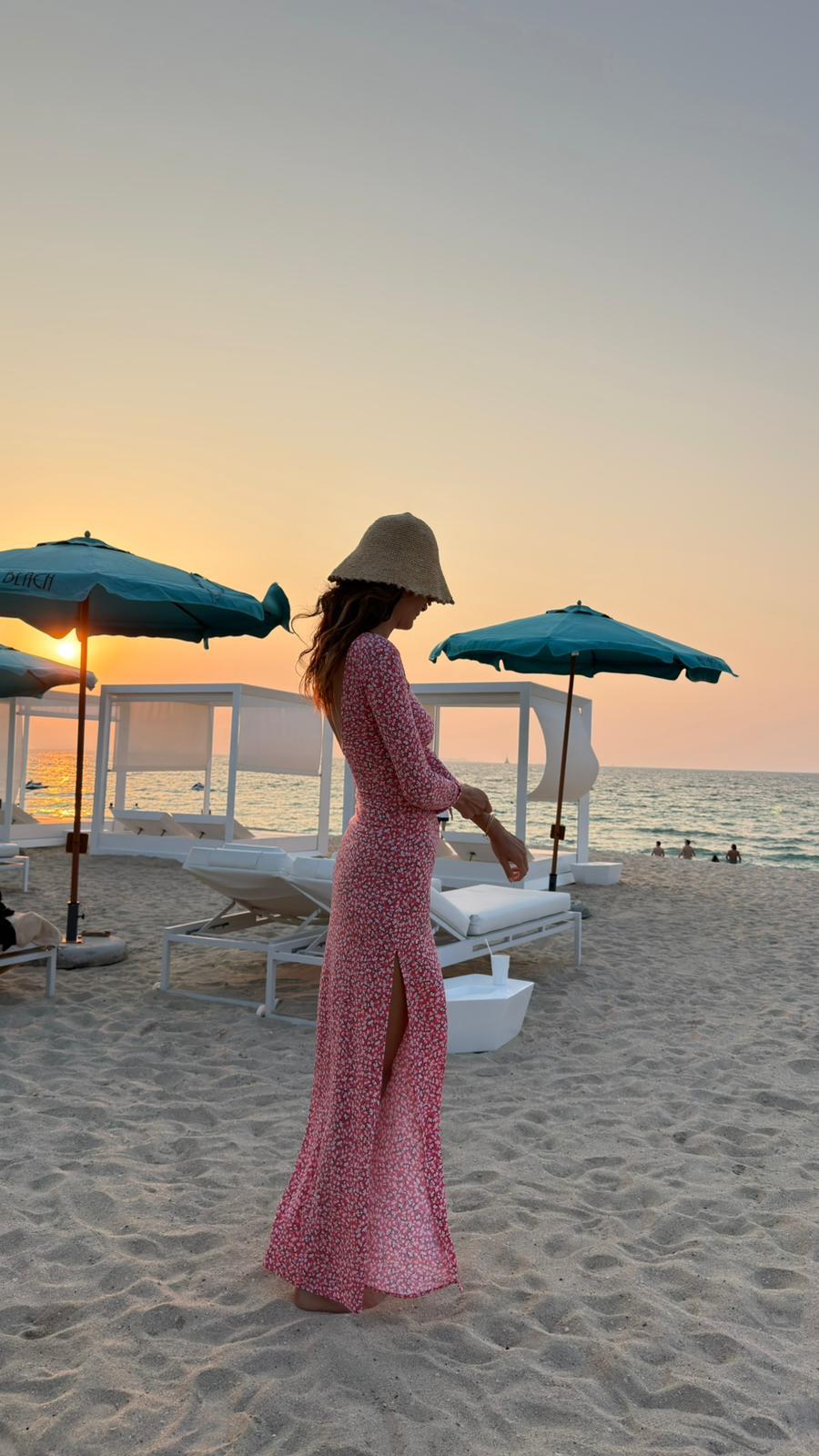 Maha Dress Lily Orange