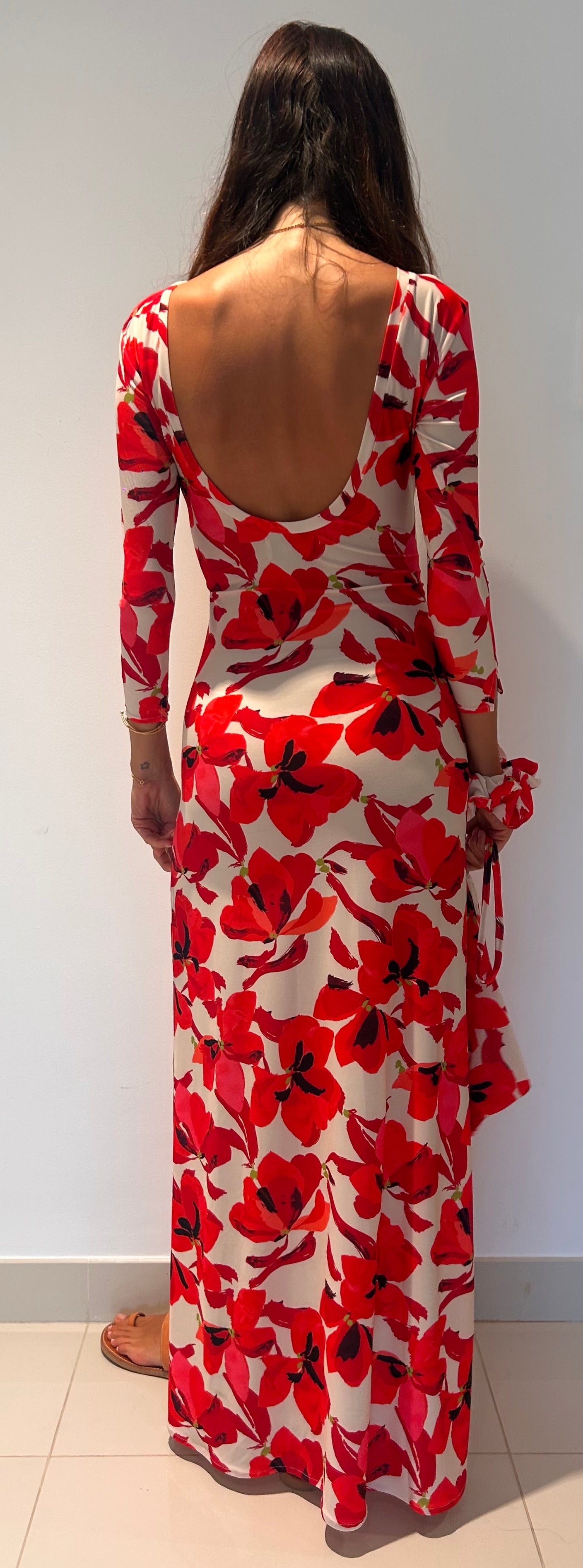 Maha Dress Giant Flower