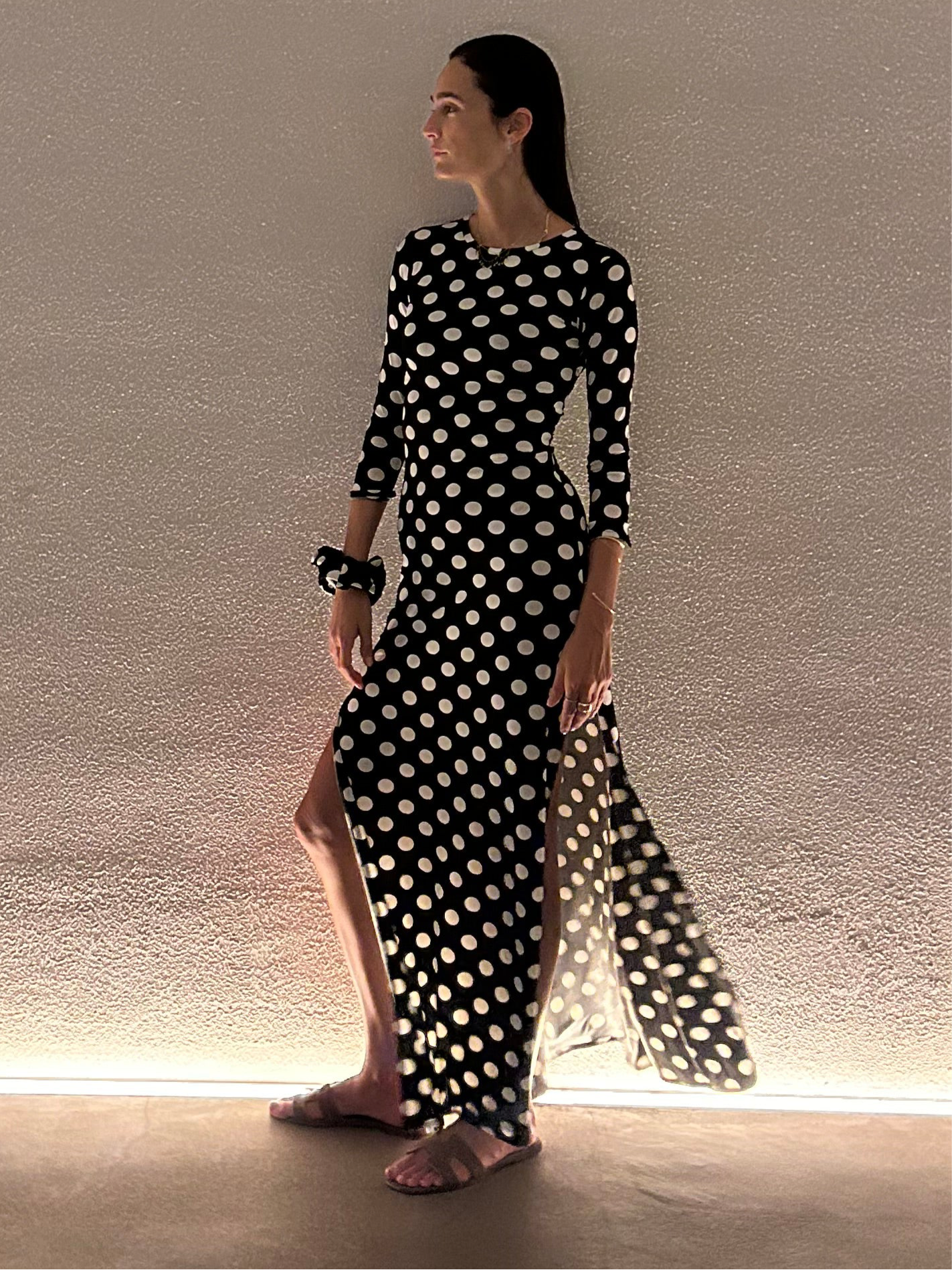 Ayana Dress Pois Grandi